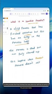 What Is a Zombie Process? | Linux Interview Question #shorts
