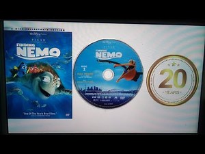 Opening to Finding Nemo 2003 DVD (Disc 2) (20th Anniversary Special) 🎈🎉🎆🎊🎂