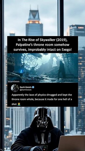 How Palpatine’s Throne Room Survived on Exegol?