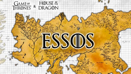 Complete Essos map explained (Game of Thrones)