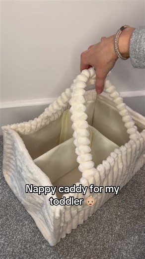 Essential Nappy Caddy for New Parents and Toddlers