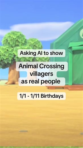 Jan 1 - Jan 11 Animal Crossing birthdays 🎉 Follow this series to find your Animal Crossing Birthday twin 👥 #animalcrossing #acnh #animalcrossingnewhorizons