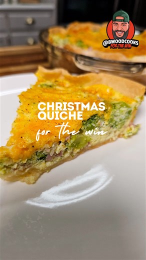 My aunt used to prepare quiche a day or two before Christmas every year. It was a simple, delicious tradition, perfect for the holidays. If you’re looking for an easy recipe, give this Christmas quiche a try for the win. Ingredients - 5 to 6 eggs - 1 frozen pie crust - 1 cup diced ham - 1 cup broccoli, drained - 2 cups shredded cheese - 1/3 cup milk - 1/2 onion, chopped - 2 tablespoons butter - Seasoning of your choice Instructions: 1. Prepare the Filling: - In a skillet over medium heat, melt t
