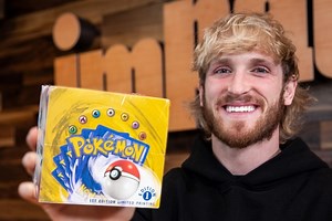 Logan Paul pulls 2 Charizards from $1 million first-edition Base Set Pokémon TCG opening