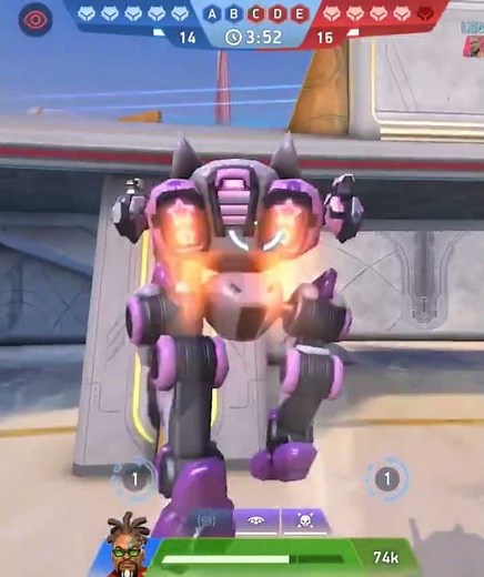 Lancer+ Em Rifle 8 🔥👆 I Mech Arena Gameplay #mecharena #mecharenarobotshowdown #gameplay #shorts