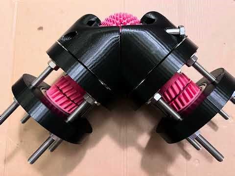 How to assemble ABENICS active ball joint (3d motorized joint for robots)