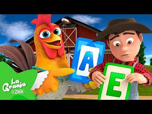 La Marcha de las Vocales 🎒 Regreso a Clases | Cantamos con La Granja de Zenón | El Reino Infantil