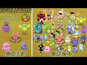 Epic Fire Oasis Evolution & Update Song (+ Dipsters, Mimic, Rare Cherubble, Wubbox)