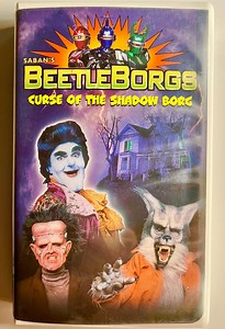 RARE 1997 Beetleborgs: Curse of the Shadow Borg VHS - 90s Fox Kids Nostalgia