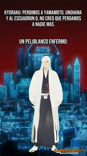 2.9K views · 61 reactions | Chale Ukitake :v #parati #humor #fyp #BLEACH #shitposting #memes #Ukitake #bleachmemes #foryou #kyoraku | Zangetsu15 | Facebook