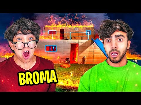 LE QUEME LA CASA DE CARTÓN A FEDE (BROMA PESADA)