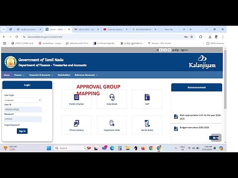 IFHRMS - Kalanjiyam Mobile App ,IFHRMS APPLICATION APPROVAL GROUP MAPPING ,KALANJIYAM MOBILE APP