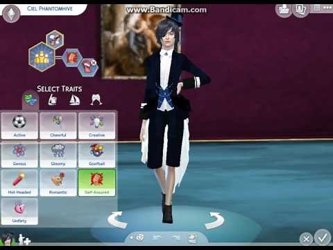 The Sims 4 CAS Showcase - Black Butler (Ciel Phantomhive)