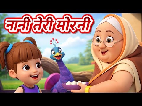 Nani Teri Morni | नानी तेरी मोरनी | Nani Teri Morni Ko Mor Le Gaye | Hindi Rhyme For Kids #cartoon