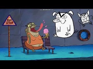 Spongebob scene Doodlebob imposter drawing stuffs