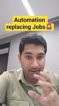 Automation is Replacing Jobs 😱 | Future of Work Explained #automation #youtube #youtubeshorts #bgv