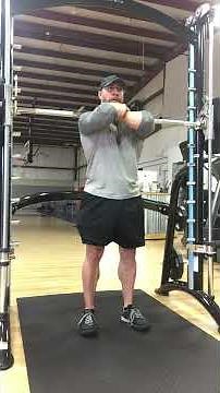 Smith Machine Front Squat 50% Set
