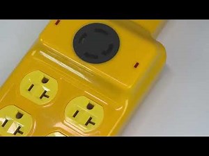 NEMA L14-30P Generator Plug Adapter │ 30 Amp 4-Prong Twist Lock Cord │ 240V to 120V Splitter