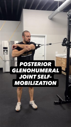 Posterior Glenohumeral Joint Self-Mobilization | Posterior Capsule Mobility & Shoulder Control