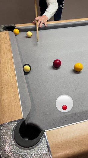 Reverse Side Billiards Tutorial: How to Sink the Red Ball on the Left Side