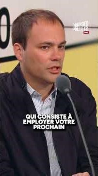 Consigny : "On a le sentiment en France que le fait de faire travailler quelqu'un est un crime"