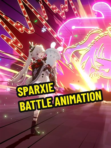Exciting Sparxie Battle Animation in HSR 4.0 Beta