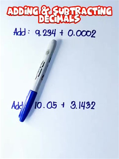 1.3K views · 216 reactions | ADDING & SUBTRACTING DECIMALS‼️ #MATH #maths #math #mathteachergon #TeacherGon #mathreview #mathtutorials #mathtutorial | Math Tutorials | Facebook
