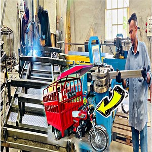 1M views · 17K reactions | How High Capacity Loader Rickshaw Manufacturing Production Process in Big Factory | Pakistani truck | Facebook