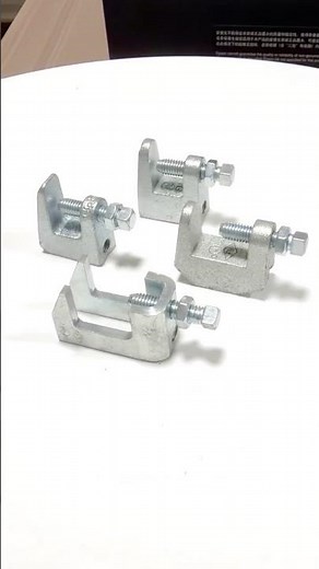 Beam Clamp – Easy Install Galvanized Fitting for I-Beam & Channel Steel#BeamClamp