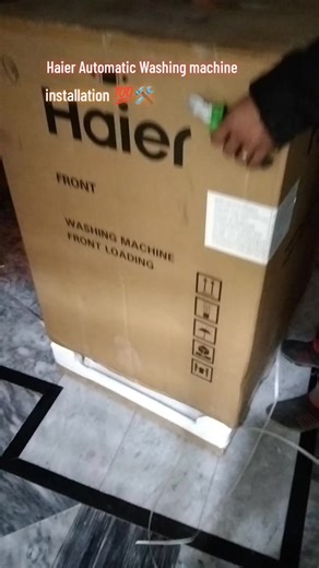 Haier Automatic Washing Machine Installation Guide