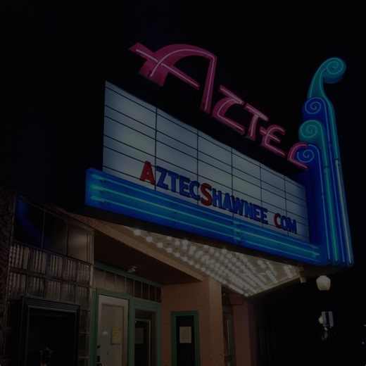 Comedy night April 17th 8pm at the historic Aztec Shawnee Theater
