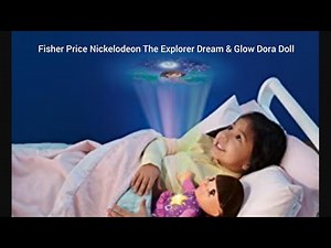 Fisher Price Nickelodeon The Explorer Dream & Glow Dora Doll - Pink and Purple