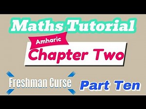 Freshman Mathematics:- Chapter two|| Part 10|| Modulus | Freshman #AtcTube #Tutorial #Maths #abdi