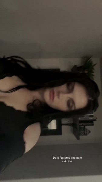 Exploring the Charm of Dark Features and Pale Skin