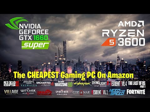 GTX 1660 Super | Ryzen 5 3600 | Test in 16 Games