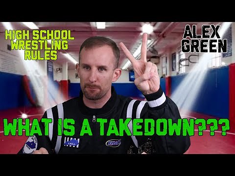 High School Wrestling Rules #39: What is a Takedown?