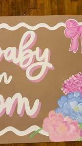 Custom Baby in Bloom Banner: Floral Baby Shower Decoration - Etsy