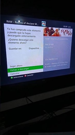 Como descargar tus juegos que compraste en la Web de Microsoft Store para tu Xbox 360