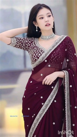 did you like black pink in saree if you like go☺️and comment # BLACKPINK #edit #famlisa3xeditz