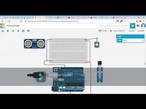 Sistema de peajes en Tinkercad Arduino