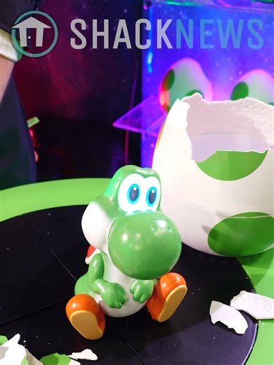 Hatching Yoshi Egg Interactive Toy Demo
