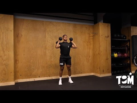 Dumbbell Clean (Initiation) - Dumbbell Power Clean (Beginner)