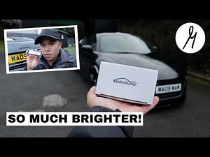 LED Number Plate Lights Replacement (Autoillume) Audi R8