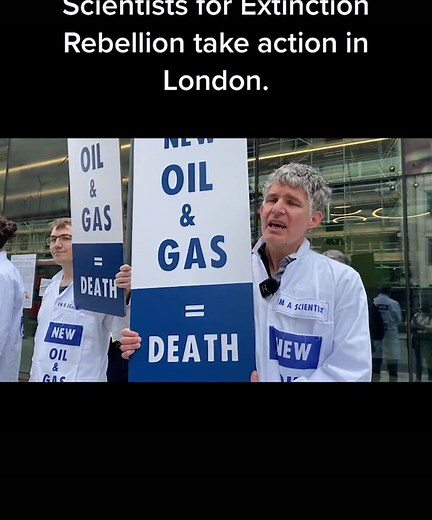 Extinction Rebellion (XR) on TikTok