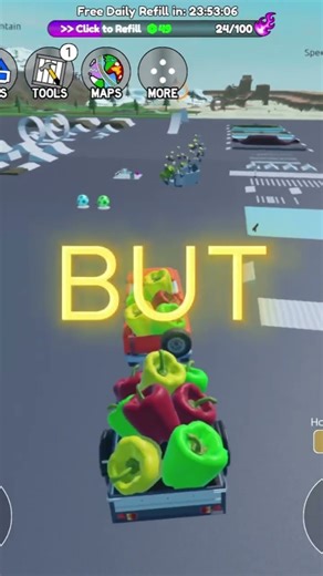 Insane TrickShot in Car Suspension Test 😮 #memes #roblox #carsuspension #shorts