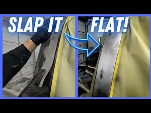 How to use a slapping file and less bondo.