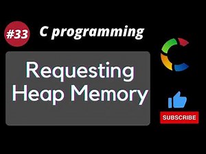 Allocate the Heap Memory in C || Dynamic memory allocation in C