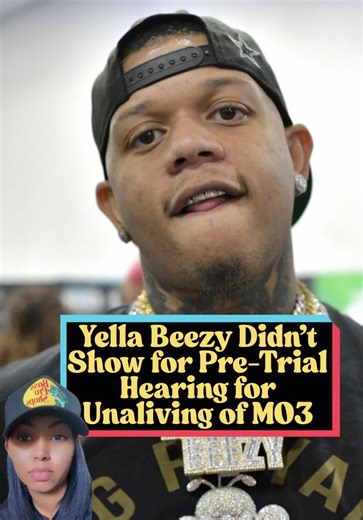 Rapper Yella Beezy missed his pretrial hearing yesterday, Friday, January 16th. He is accused of unaliving-for-hire in the death of rapper Mo3. A new trial date is expected to be set after he requested a continuance, citing the recent death of his mother and a large amount of discovery turned over in the case. #Yellabeezy #MO3 #rappers #trialtok #court