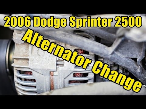 Dodge Sprinter 2500 Alternator Change