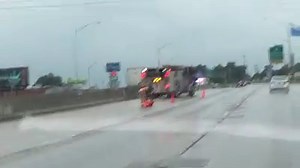 12K views · 50 reactions | UPDATE: All lanes of traffic are back open. Traffic backed up on I-44 eastbound just west of Arkansas River after semi accident. Traffic is able to pass on the outside lane. https://bit.ly/2XwvIL5 | FOX23 News | Facebook